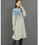 『WEB限定』畦ニットミニワンピース
