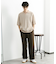 『ユニセックス』『洗濯可』ミックススキッパーニット