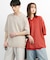 『ユニセックス』『洗濯可』ミックススキッパーニット