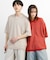 『ユニセックス』『洗濯可』ミックススキッパーニット