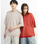 『ユニセックス』『洗濯可』ミックススキッパーニット