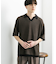 『ユニセックス』『洗濯可』ミックススキッパーニット