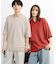 『ユニセックス』『洗濯可』ミックススキッパーニット
