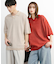 『ユニセックス』『洗濯可』ミックススキッパーニット