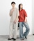 『ユニセックス』『洗濯可』ミックススキッパーニット