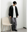 『ユニセックス』『洗濯可』シアーVネックカーディガン