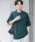 『洗濯可』ストレッチニットポロショートスリーブTシャツ