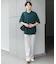 『洗濯可』ストレッチニットポロショートスリーブTシャツ