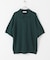『洗濯可』ストレッチニットポロショートスリーブTシャツ