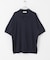 『洗濯可』ストレッチニットポロショートスリーブTシャツ
