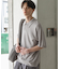 『洗濯可』ストレッチニットポロショートスリーブTシャツ