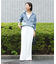 シアーデニムシャツ