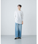 コットンリネンクルーネックシャツ