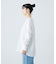 コットンリネンクルーネックシャツ