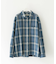 リラックスフィットチェックレギュラーシャツ