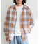 リラックスフィットチェックレギュラーシャツ