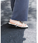 『MADE IN JAPAN』ダブルリボンフラットサンダル