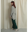 バックスリットワイドパンツ