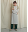 バックスリットワイドパンツ