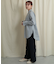 バックスリットワイドパンツ