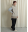 バックスリットワイドパンツ