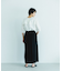 リネンラミーラップスカート