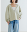 ウールライクVネックトップス