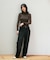 YENN　TUCK BELT DESIGN PANTS