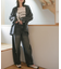 YENN　CURVED SEAM DENIM PANTS