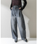 YENN　CURVED SEAM DENIM PANTS