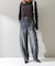 YENN　CURVED SEAM DENIM PANTS