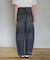 YENN　CURVED SEAM DENIM PANTS