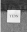 YENN　CURVED SEAM DENIM PANTS