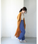 カラーパイピングガウン∴