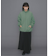 『WEB先行販売』『ユニセックス』Uiscel　フリースライニングZIPルーズブルゾン