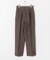 シャンタンテーパードパンツ