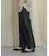シャンタンテーパードパンツ