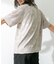 パイルスウィッチングショートスリーブTシャツ