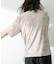 パイルスウィッチングショートスリーブTシャツ