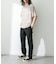 パイルスウィッチングショートスリーブTシャツ