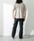 パイルスウィッチングショートスリーブTシャツ