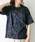 パイルスウィッチングショートスリーブTシャツ