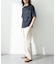 パイルスウィッチングショートスリーブTシャツ