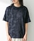 パイルスウィッチングショートスリーブTシャツ