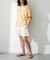 パイルスウィッチングショートスリーブTシャツ