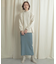 リブニットタイトスカート