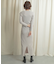 リブニットタイトスカート