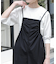 FORK&SPOON　ハイツイストコットンギャザースリーブTシャツ