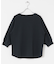 FORK&SPOON　ハイツイストコットンギャザースリーブTシャツ