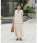 コットンブークレ深Vベスト